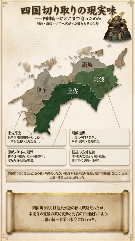 四国切り取りの現実味