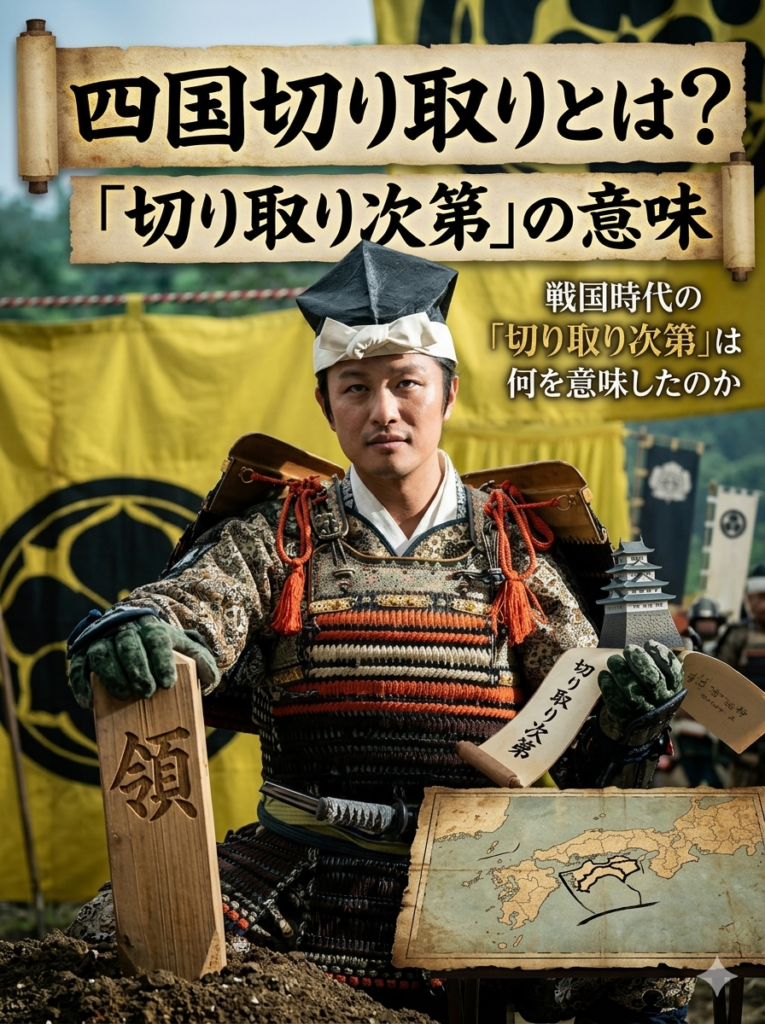 長宗我部元親「四国切り取り」とは?
