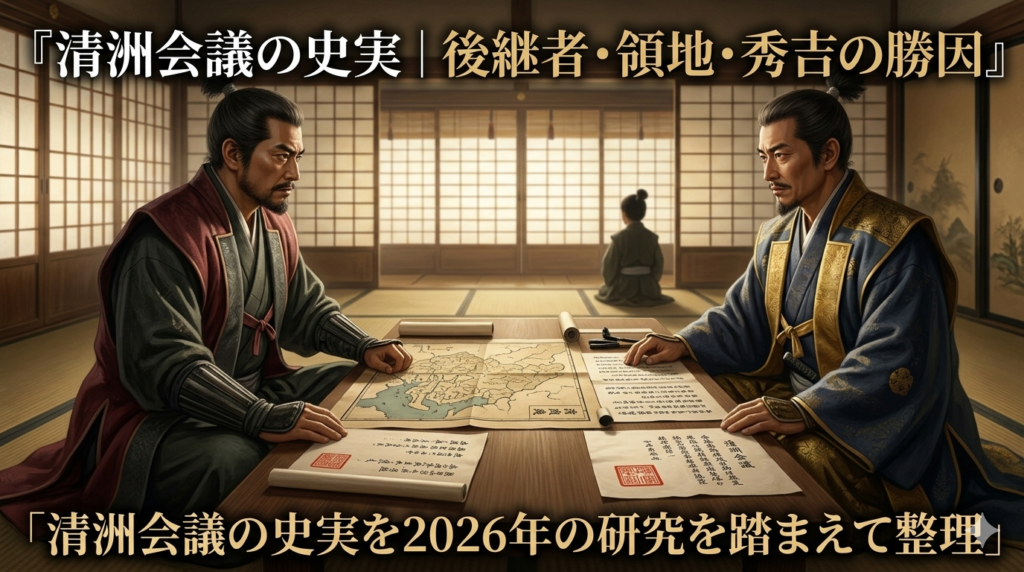 清洲会議の史実