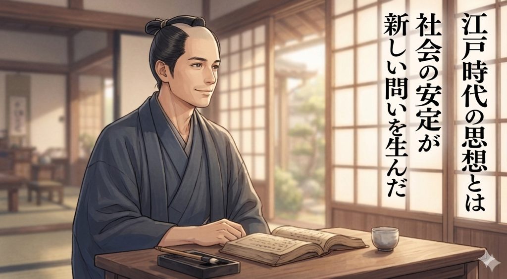 江戸時代の思想とは｜社会の安定が新しい問いを生んだ