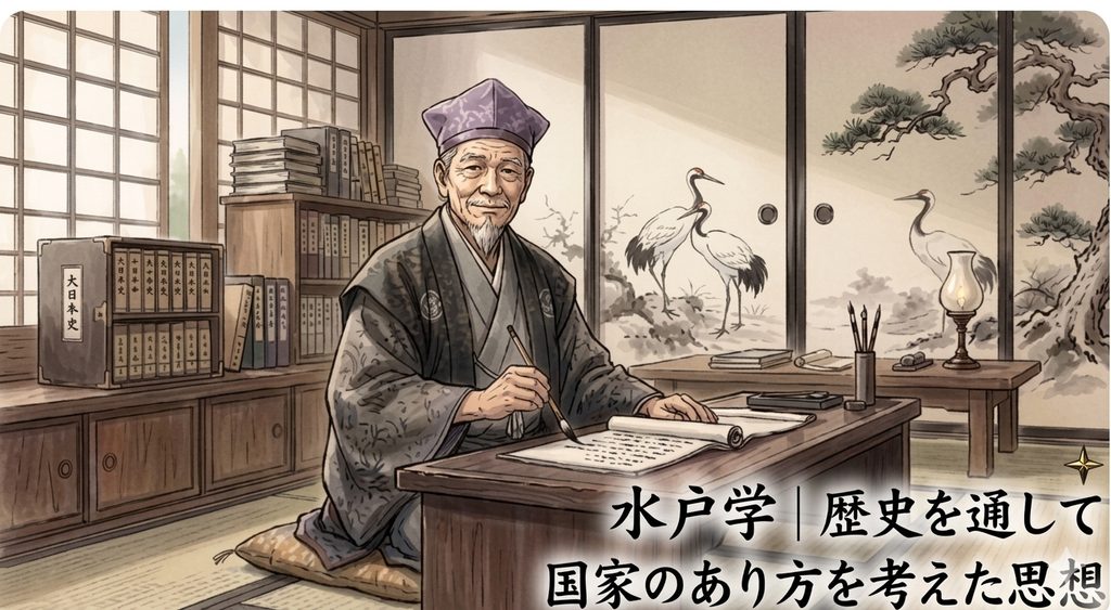 水戸学｜歴史を通して国家のあり方を考えた思想