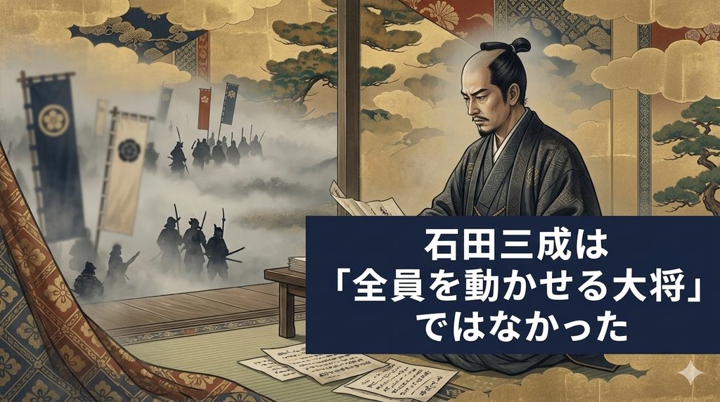 石田三成は「全員を動かせる大将」ではなかった