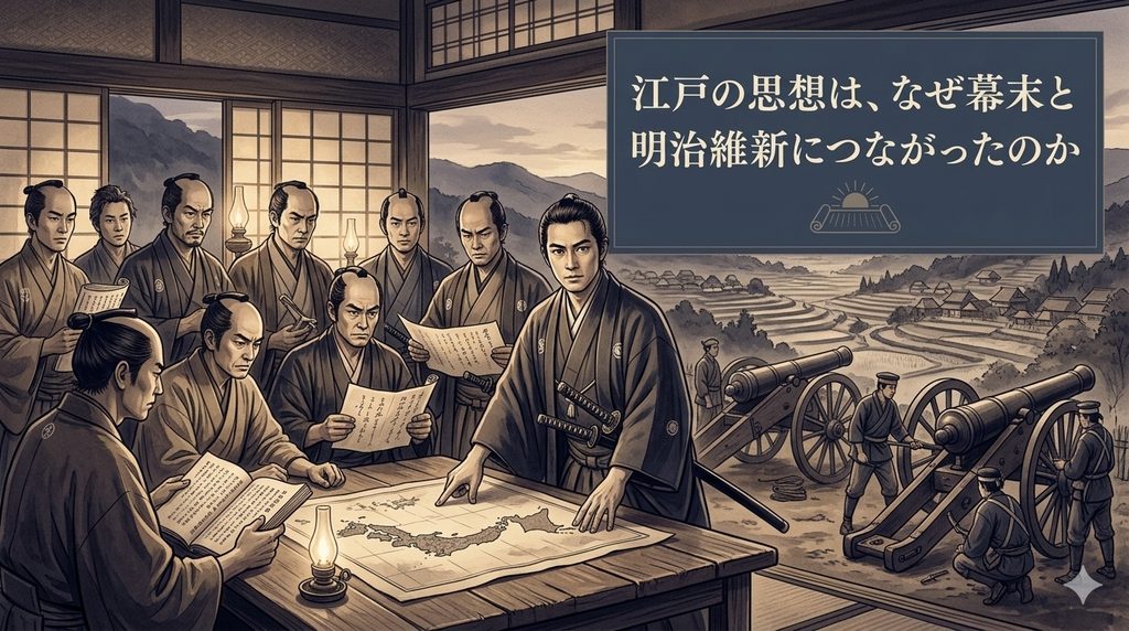 江戸の思想は、なぜ幕末と明治維新につながったのか
